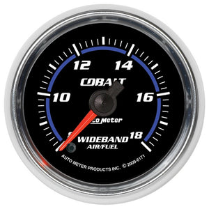 AutoMeter 6171 Autometer Cobalt 52mm Wideband Analog Air/Fuel Ratio Gauge