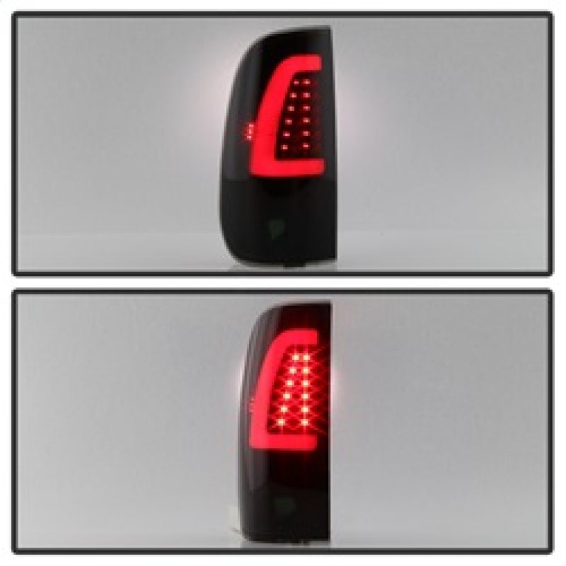 SPYDER 9038501 xTune fits Ford F-150 Light Bar LED Tail Lights - Black Smoke