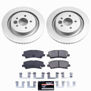 Power Stop 15-23 Ford Mustang Rear Z23 Coated Brake Kit