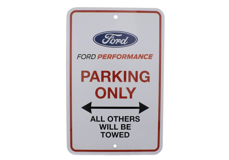 fits Ford Racing M-1827-PARK fits Ford Performance Parking Only Sign