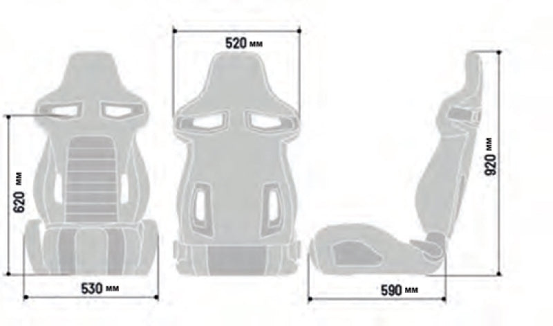 SPARCO 009011NR Seat R333 2021 Black