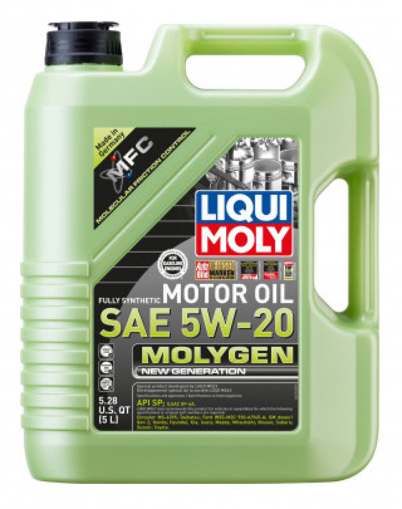 LIQUI MOLY 22152 5L Molygen New Generation Motor Oil SAE 5W20