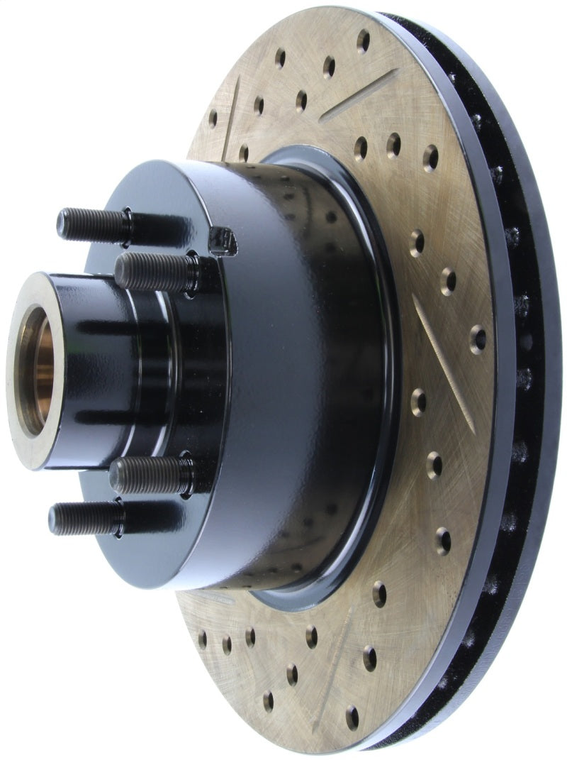 Stoptech 127.63022R Slotted & Drilled Sport Brake Rotor