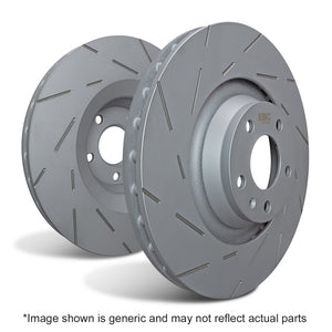 EBC USR7838 2019+ fits Chevrolet Silverado 3500 2WD / 4WD DRW USR Slotted Rear Rotors