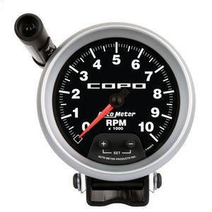 AutoMeter 880879 Autometer 3-3/4in 10K RPM Pedestal w/Ext. Quick-Lite Gauge fits Chevrolet COPO Camaro