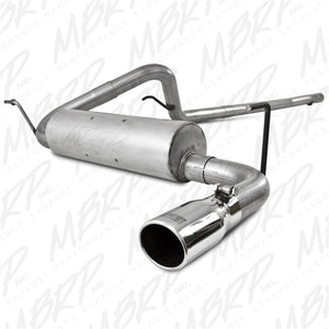 MBRP S5502AL MBRP 2007-2009 fits Jeep Wrangler 4dr 3.8L V6 Cat Back Single