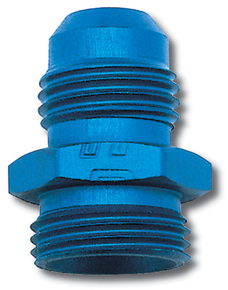 Russell 640240 Performance -6 AN Carb Adapter Fitting Blue