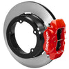 Wilwood kit rear FDLI DISC/DRUM strange floater 1PC red powder coat