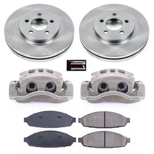 Power Stop KCOE1364 03-04 Mercury Marauder Front Autospecialty Kit w/Cals