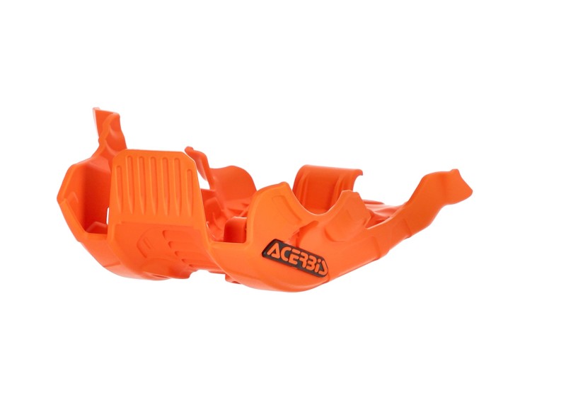 Acerbis 2981465226 2023 KTM/fits Husqvarna SX250/300/XC250/300/ TC250 Skid Plate - 16 Orange