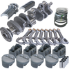 Eagle 62008040 fits Chevy 350 3.750in Crank 5.700in I-Beam Rods -5cc Flat Top 4.040in Pistons Rotating Assembly