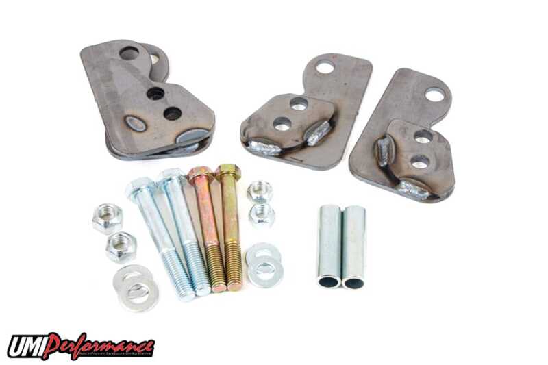 UMI Performance 3610 78-96 fits GM B-Body Lower Control Arm Relocation Brackets
