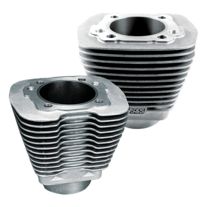 S&S 91-7210 Cycle 84-99 BT 3-1/2in Bore Cylinders - Natural