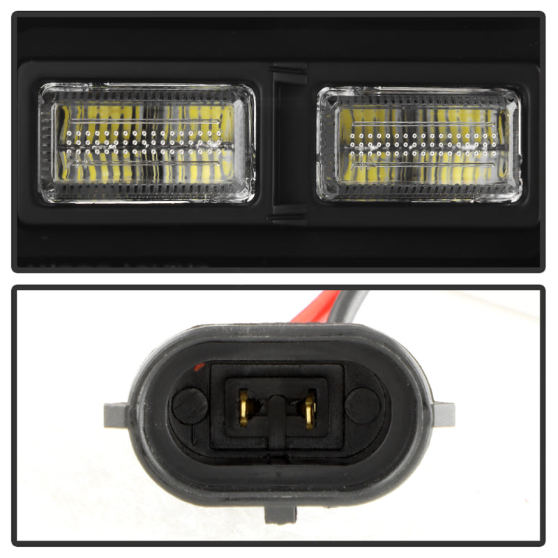 Spyder 5088949 14-21 fits Jeep Grand Cherokee Proj Headlights - Halogen Model O