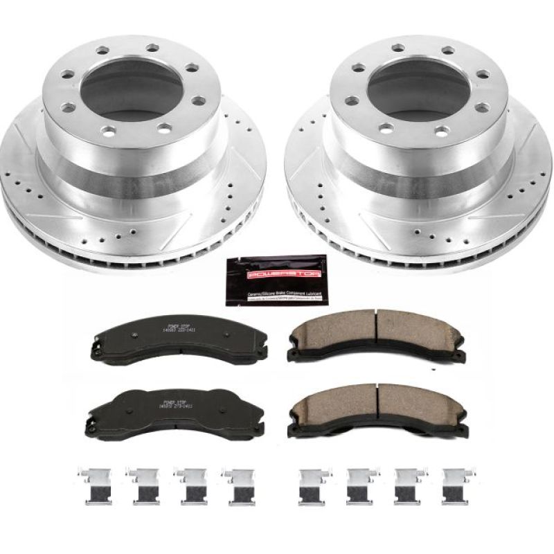 Power Stop K6257 09-20 fits GMC Savana 4500 Rear Z23 Evolution Brake Kit