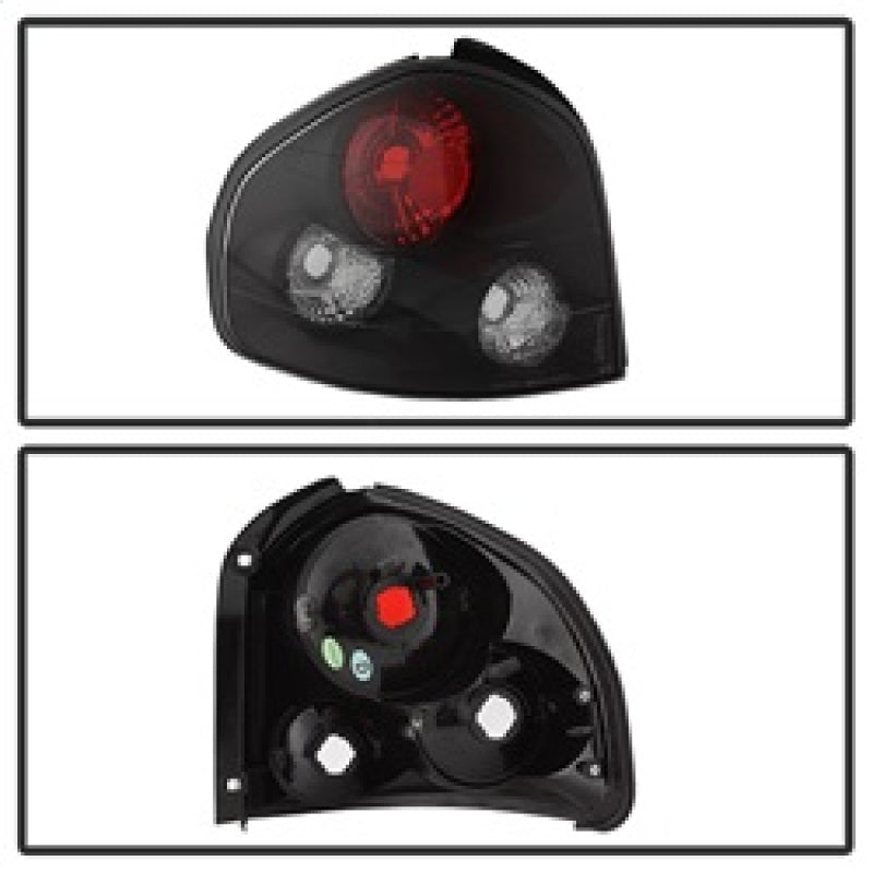 Spyder 5005359 fits Hyundai 01-06 Santa Fe (01-04 Model use 3 Bulbs only)Euro T