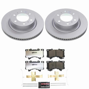 Power Stop 24-25 Toyota Tacoma Front Z36 Coated Truck & Tow Brake Kit