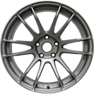 Gram Lights WGJDX38DSB 57XTREME Spec-D 18x9.5 +38 5-100 Semi Gloss Black Wheel