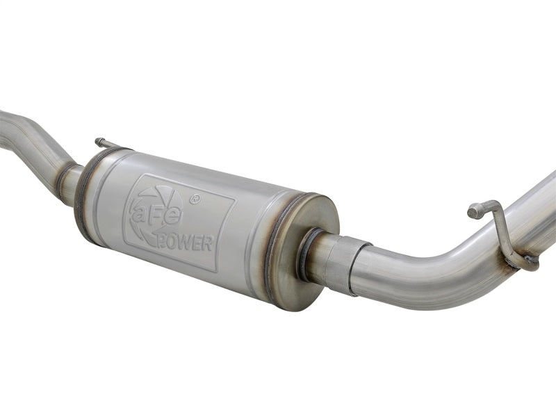 AFE 49-48062-B Series 2.5in 409 SS Cat-Back Exhaust w/ Black Tips 2007+ fits Je