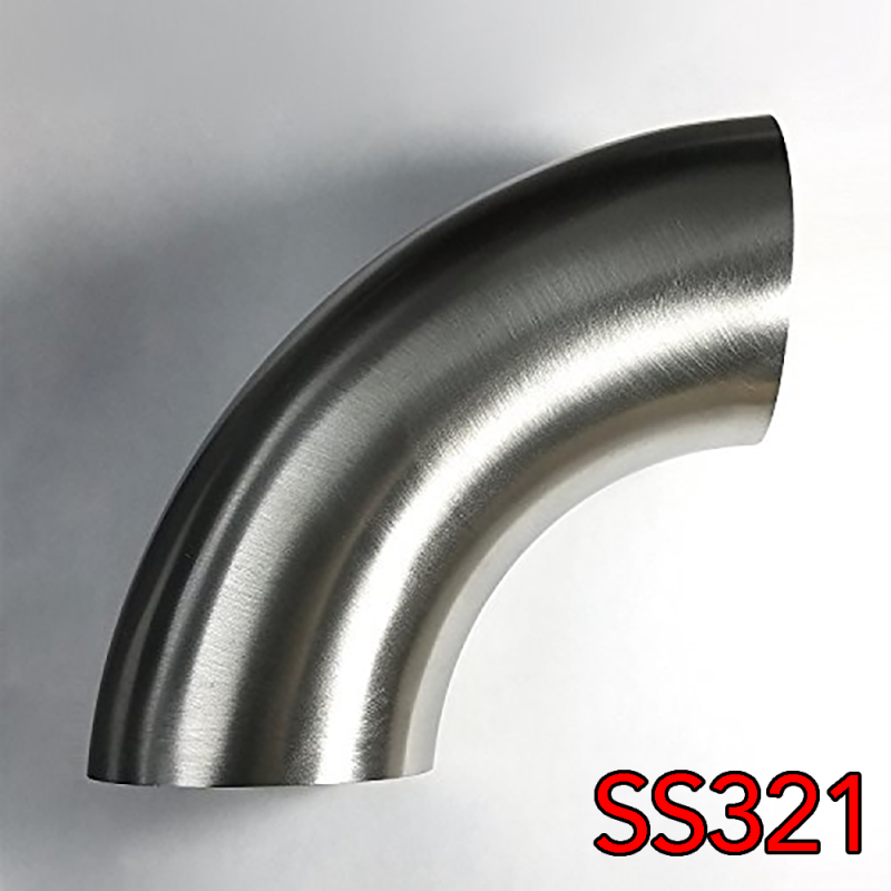 Stainless Bros 701-04256-3150 1.625in SS321 90 Degree Mandrel Bend Elbow 1.5D -