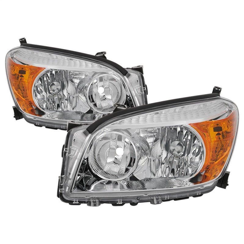 xTune 9042867 06-08 fits Toyota RAV4 OEM Style Headlights - Chrome (HD-JH-TRAV0