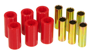 Prothane 1-1001 fits Jeep 55-75 CJ5/CJ6 Spring & Shackle Bushings - Red