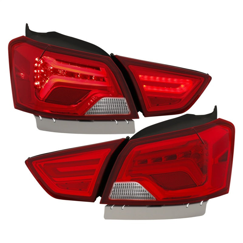 ANZO 321346 fits Chevrolet 14-18 Impala LED Taillights Red/Clear