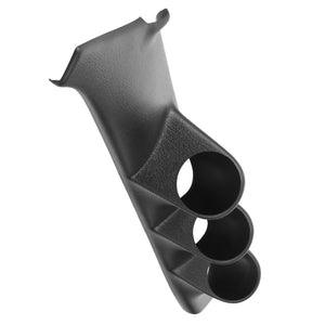 AutoMeter 17114 Autometer 86-93 fits Chevy S-10 2-1/16in Black Triple Pillar Pod