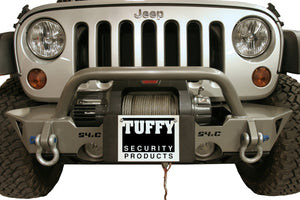 Tuffy Products 189-01 Tuffy Flip-up License Plate Holder For Winch Roller Fairlead 01Black