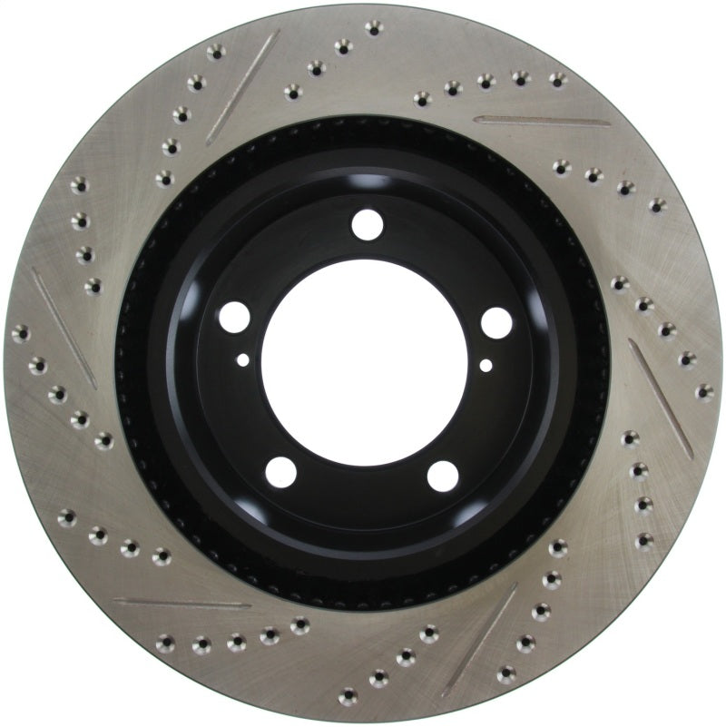 Stoptech 127.44162L Slotted & Drilled Sport Brake Rotor