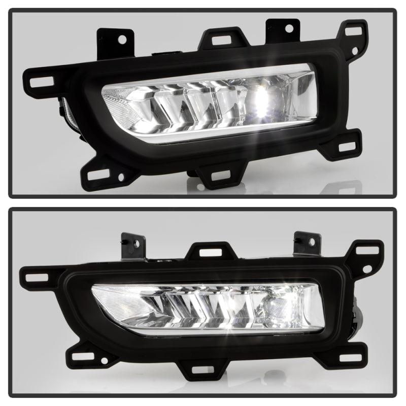 Spyder 9051333 fits Nissan 20-22 Titan OEM Style Fog Lights w/Switch (Bulbs Siz