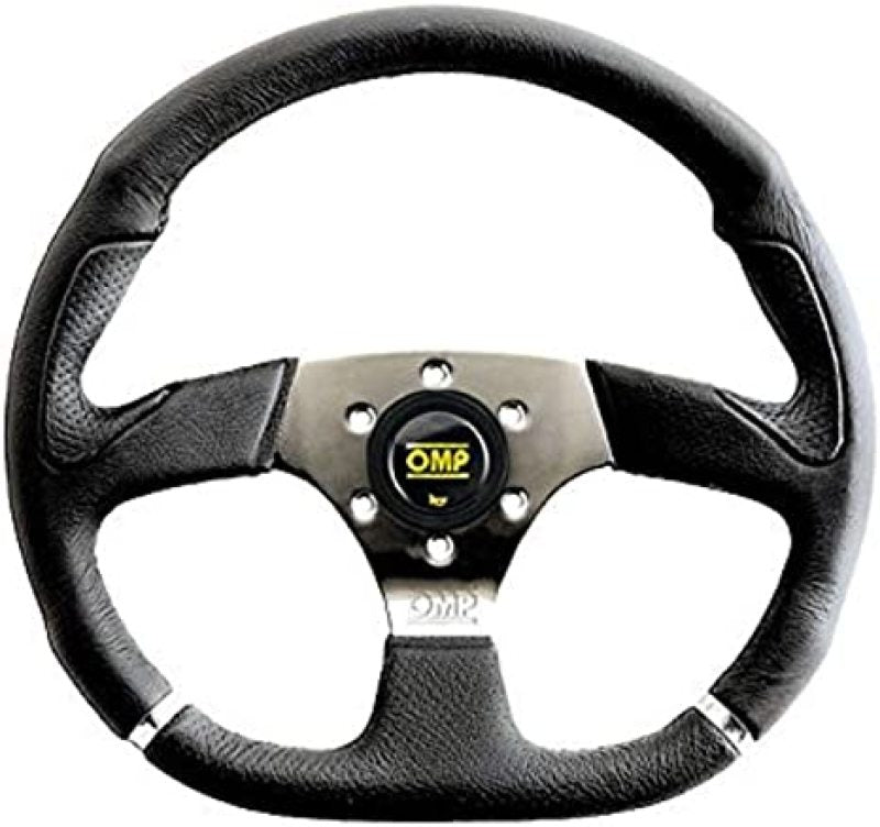 OMP OD0-2018-189 Cromo Steering Wheel w/ 3 Steel Spokes Supplied