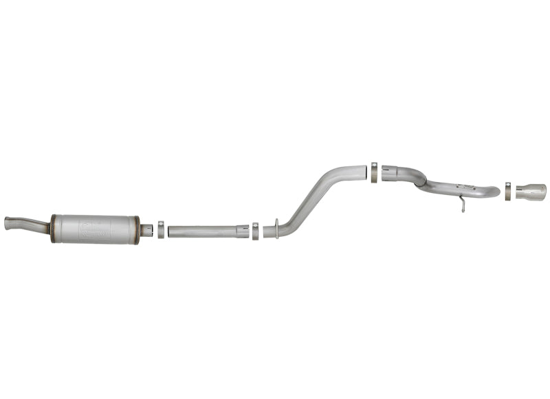 AFE 49-48075-P orce-Xp 2.5in 409SS Axle-Back Hi-Tuck Exh Sys w/ Pol Tip 18-20 f