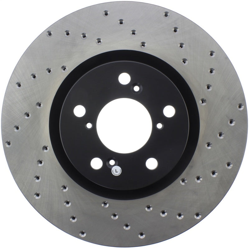 Stoptech 128.40071L Drilled Sport Brake Rotor