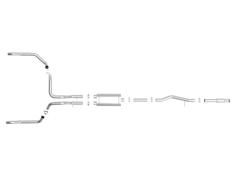 AFE 49-34103  Series 3in 304SS Exhaust Cat-Back w/ OE Tips 2019 fits GM Silvera