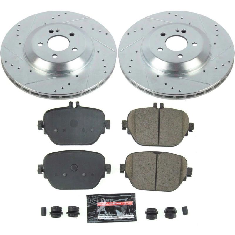 PowerStop fits Mercedes-Benz 17-18 E43 AMG Rear Z23 Evolution Sport Brake Kit
