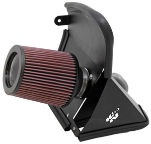 K&N Engineering 69-9505T K&N 09-10 fits Audi A4 2.0L Typhoon Air Intake