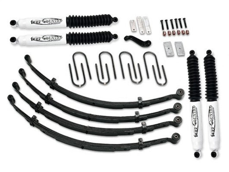 Tuff Country 42703KN 76-86 fits Jeep CJ5 4in Lift Kit EZ-Ride (SX8000 Shocks)