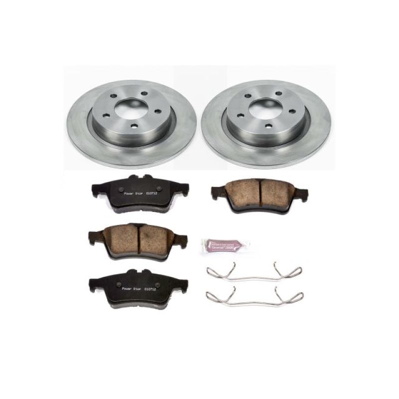 PowerStop KOE129 fits Mazda 04-13 3 Rear Autospecialty Brake Kit