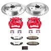 PowerStop fits Subaru 10-14 Legacy Rear Z26 Street Warrior Brake Kit w/Calipers
