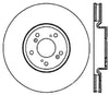 Stoptech 126.40062CSL Power Slot 04-08 Accura TL (Brembo Caliber) Front Left Slotted CRYO Rotor