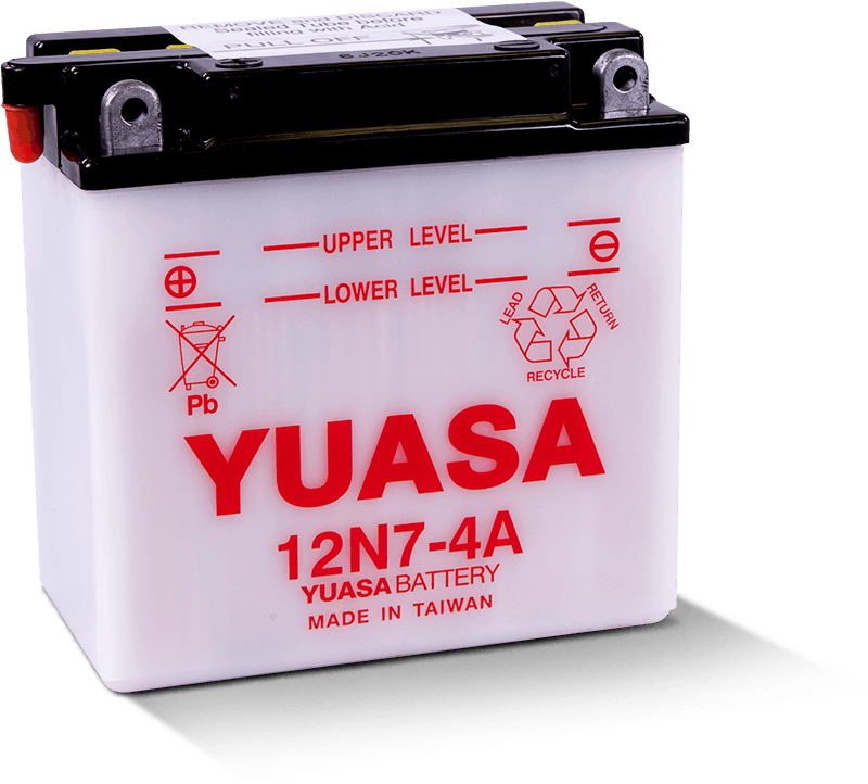 Yuasa YUAM2274A 12N7-4A Conventional 12 Volt Battery