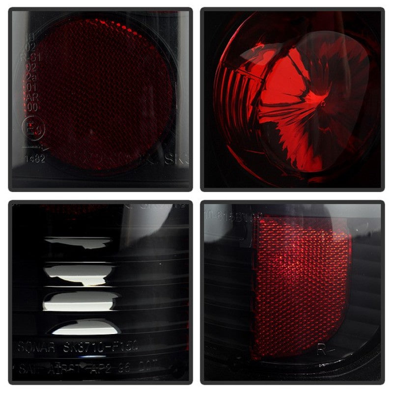 Spyder 5078162 fits Ford 97-03 F150 Styleside /F250/350/450/550 Euro Style Tail