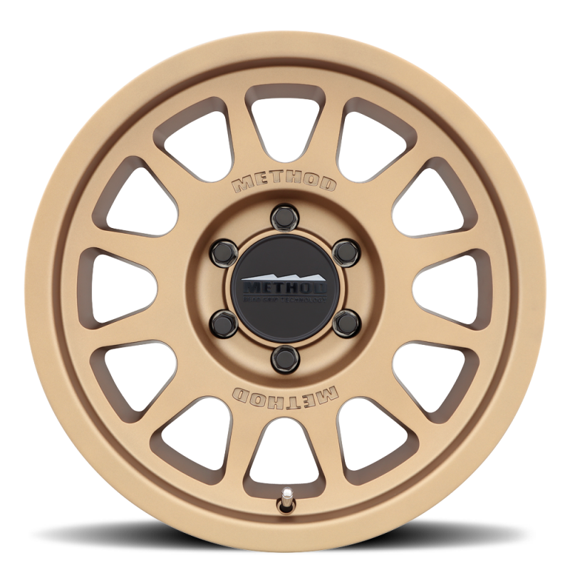 Method Wheels MR70389093940H Method MR703 Bead Grip HD 18x9 +40mm Offset 6x5.5 95.25mm CB Method Bronze Wheel