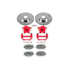 PowerStop KC793 fits Mazda Miata Front Z26 Street Warrior Brake Kit w/Calipers