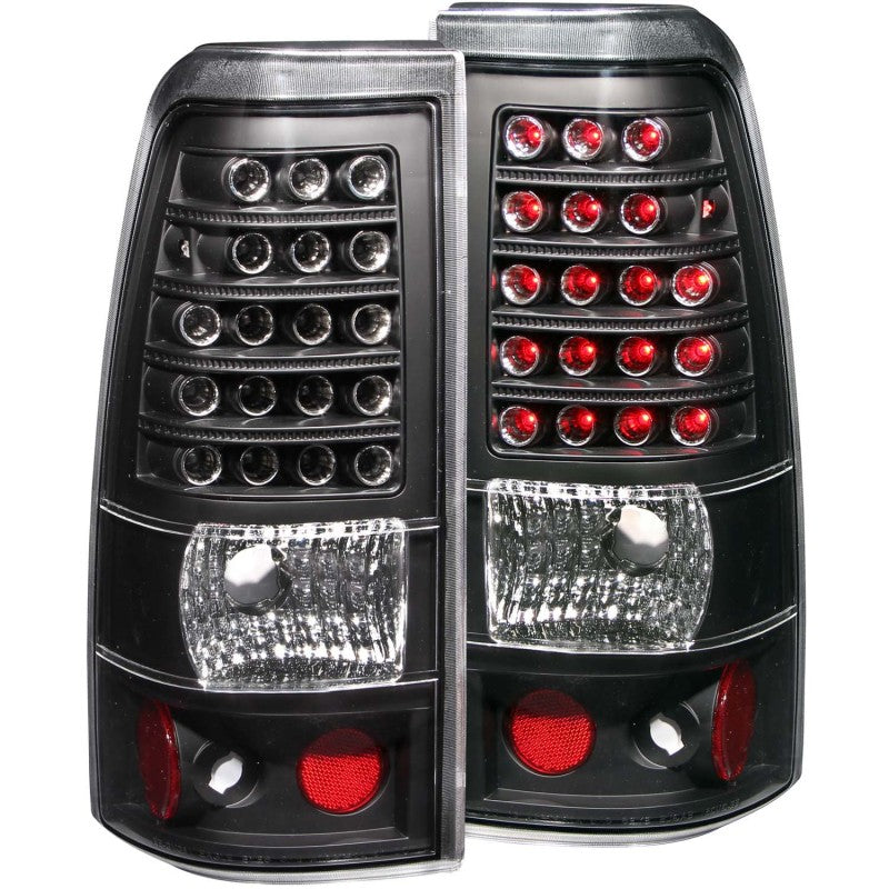 ANZO 311012 1907 fits Chevrolet 99-20 Silverado 1500 LED Taillights Black