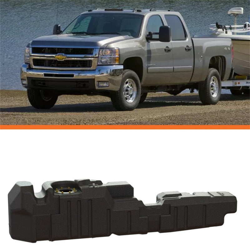 fits Titan Fuel Tanks 7010211 11-16 GM 2500/3500 Duramax Crew Cab Short Bed 57 Gallon XXL Mid-Ship Fuel Tank