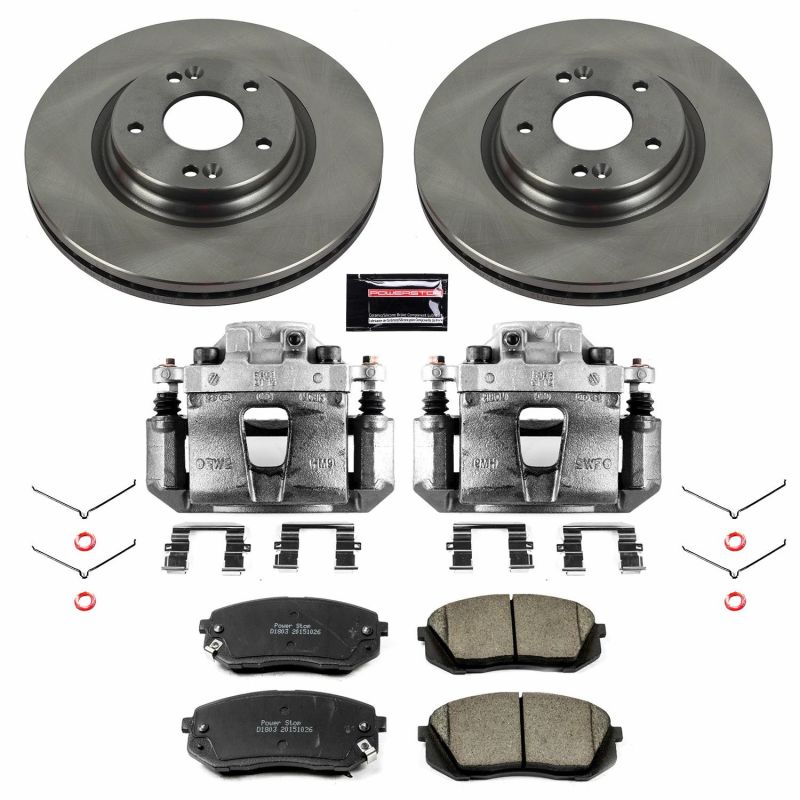 PowerStop fits Hyundai 15-16 Sonata Front Autospecialty Brake Kit w/Calipers