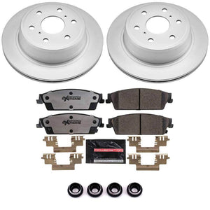 Power Stop 07-14 Cadillac Escalade Rear Z36 Coated Truck & Tow Brake Kit