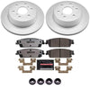 Power Stop 07-14 Cadillac Escalade Rear Z36 Coated Truck & Tow Brake Kit
